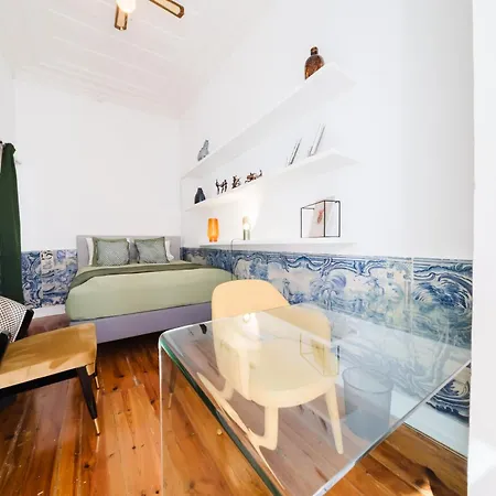 아파트 Luxury 4br Steps From Praca Do Comercio